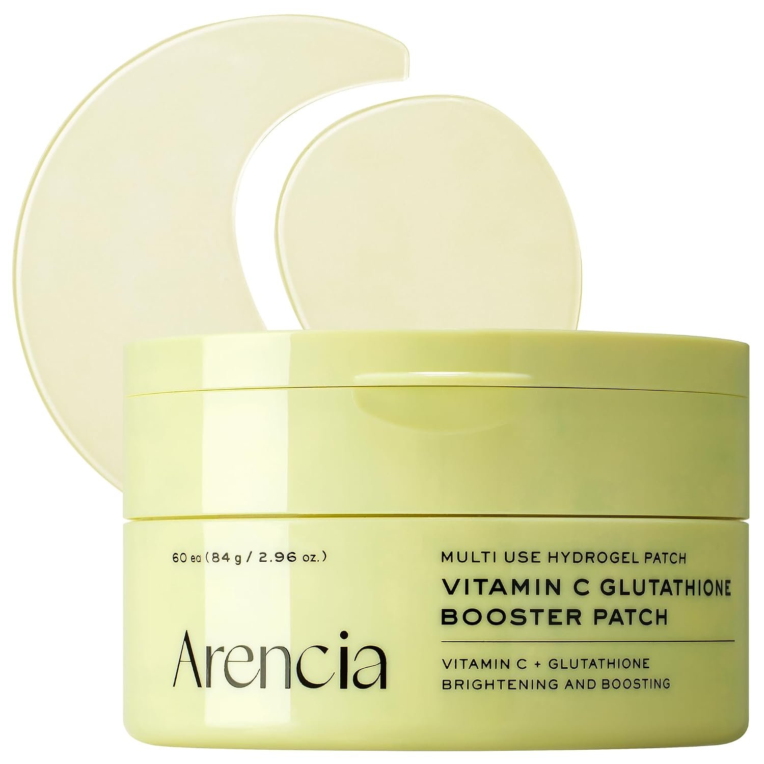 ARENCIA Vitamin C Glutathione Hydrogel Eye Patch jar